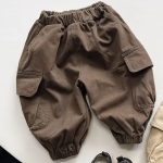 Pantallona Cargo Kafe 12-18 Month