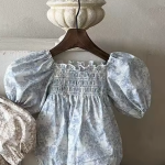 Romper Me Printe Lulesh Blu 6-12Month